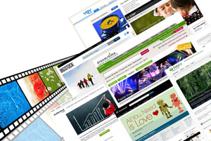 photo of various websites